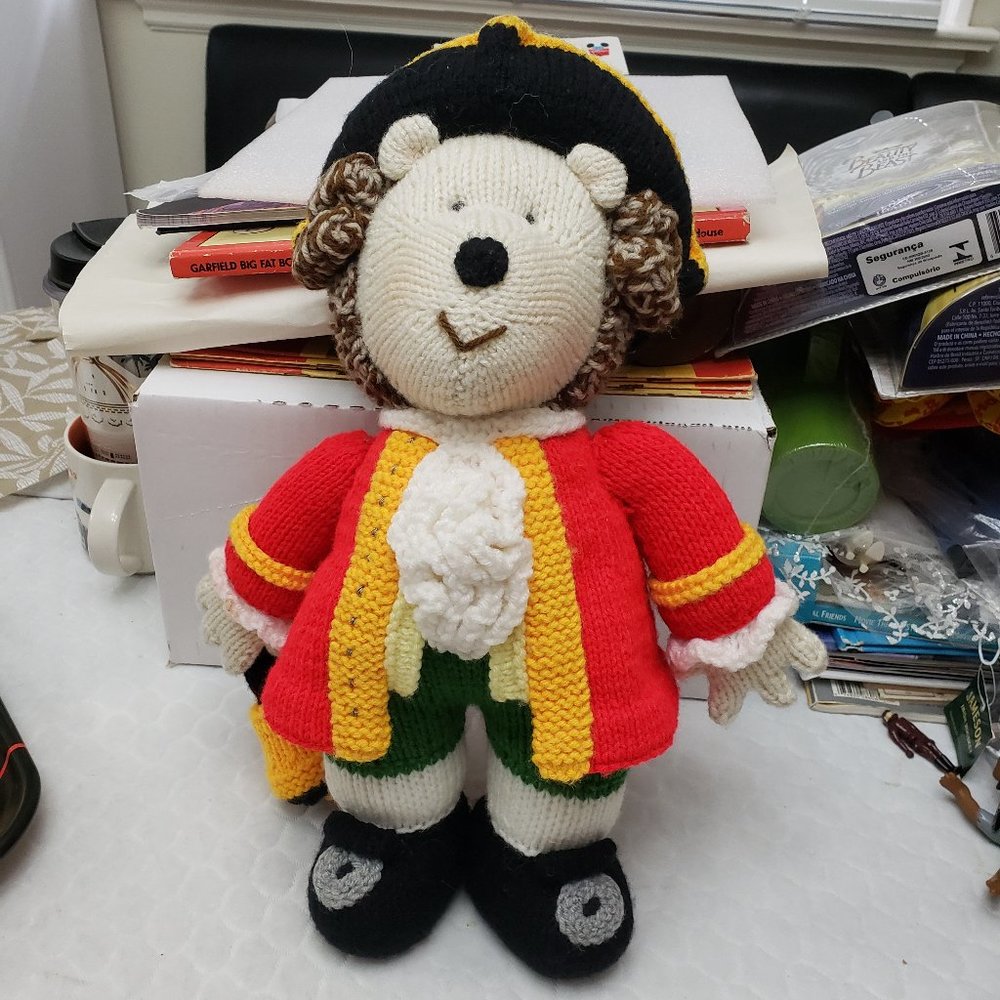 Knitted Town Crier Plush